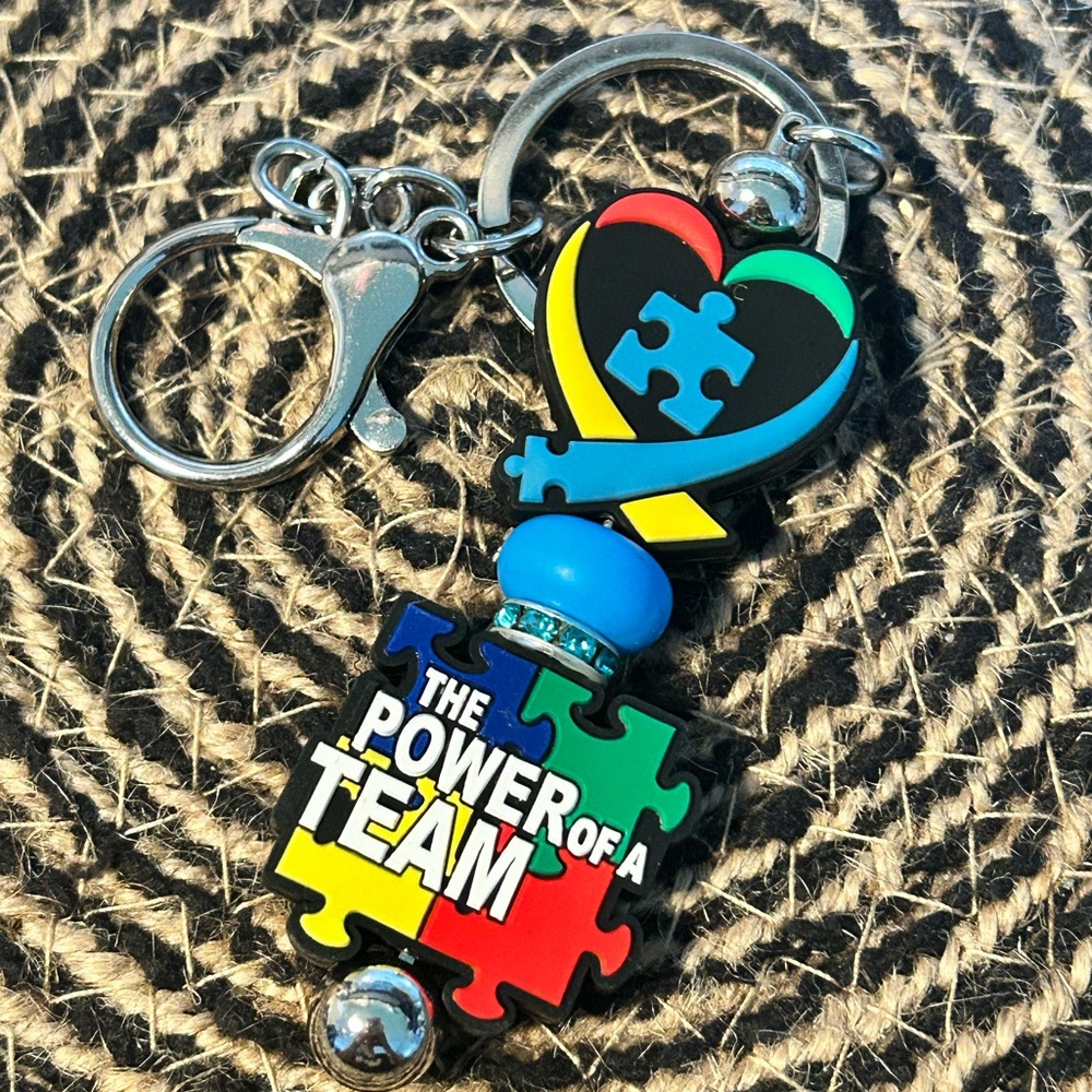 Autism Awareness Keychain